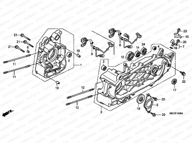 E-15 CRANKSHAFT