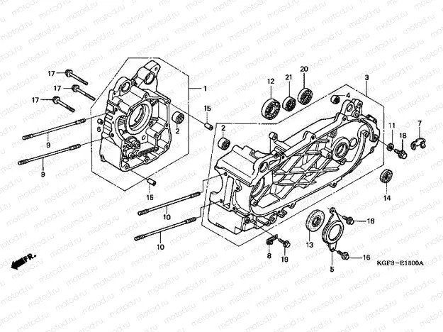 E-15 CRANKSHAFT
