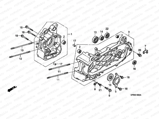 E-15 CRANKSHAFT
