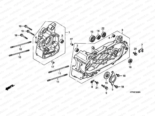 E-15 CRANKSHAFT