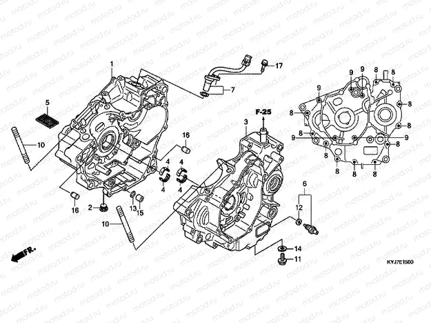 E-15 CRANKSHAFT