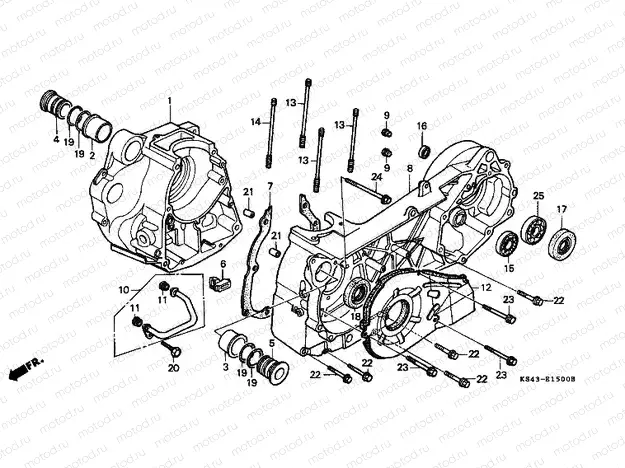E-15 CRANKSHAFT