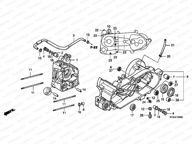 E-15 CRANKSHAFT