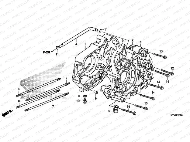 E-15 CRANKSHAFT
