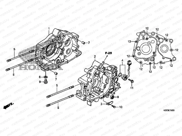 E-15 CRANKSHAFT
