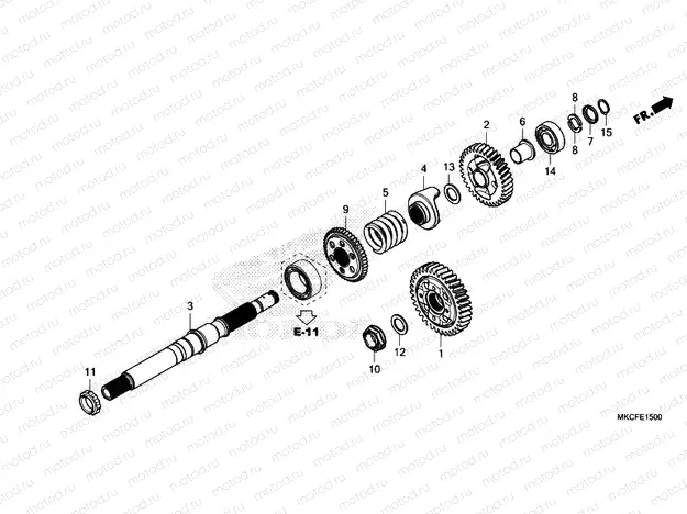 E-15 FINAL SHAFT