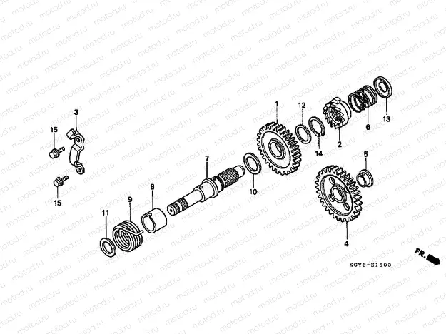 E-15 PROMOTION AXLE