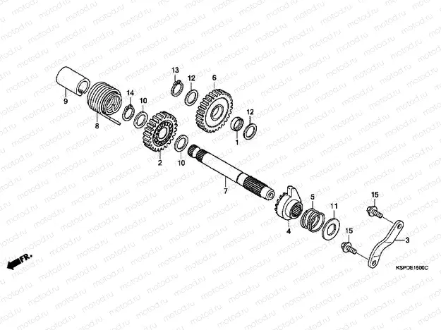 E-15 PROMOTION AXLE