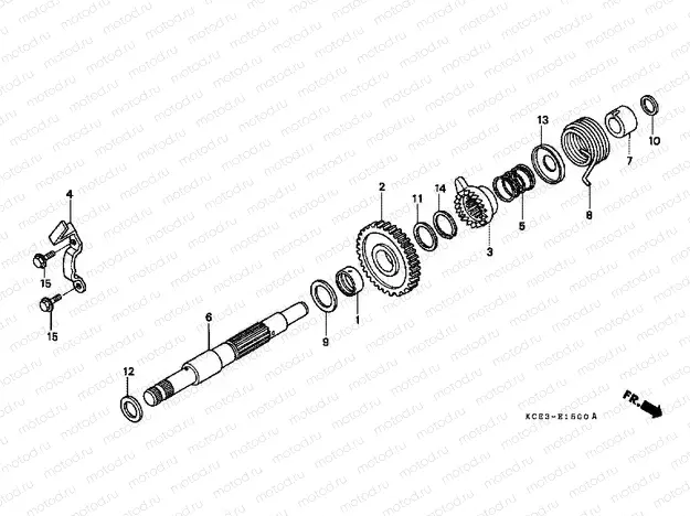 E-15 PROMOTION AXLE