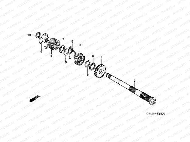 E-15 PROMOTION AXLE