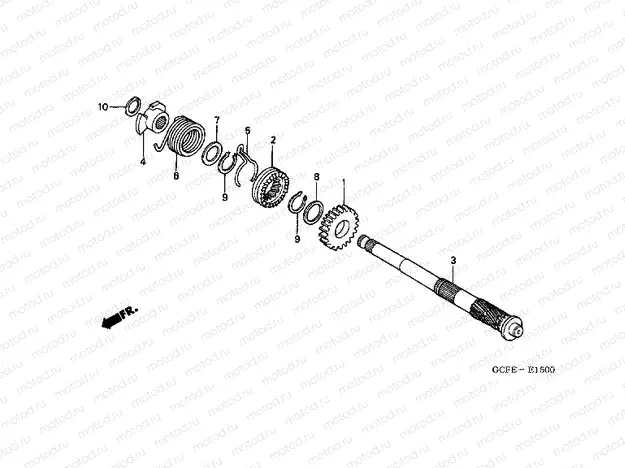 E-15 PROMOTION AXLE