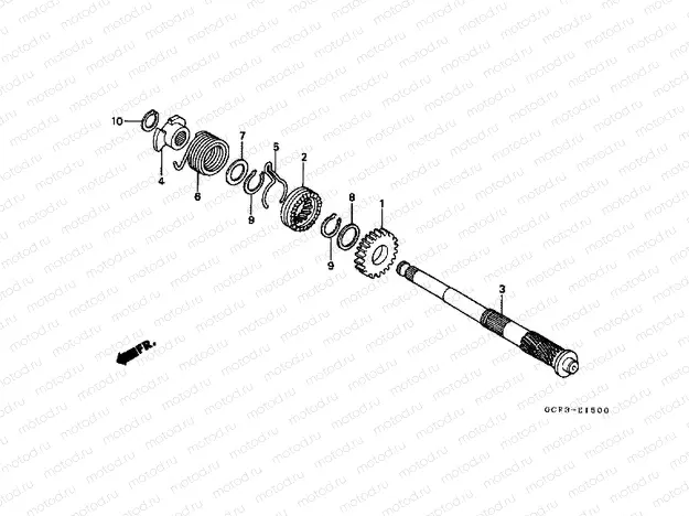 E-15 PROMOTION AXLE