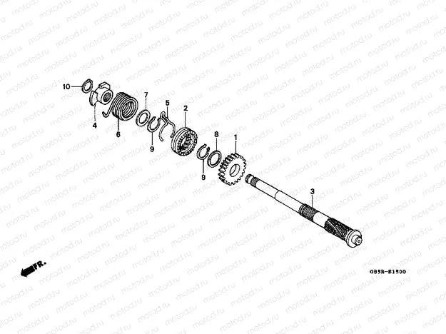 E-15 PROMOTION AXLE