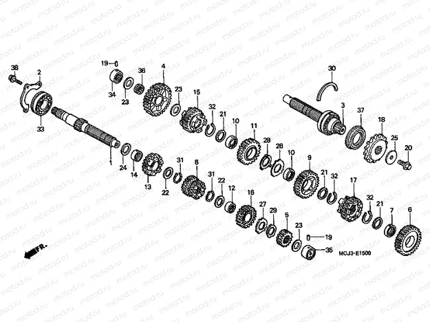 E-15 TRANSMISSION