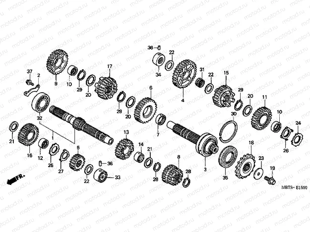 E-15 TRANSMISSION