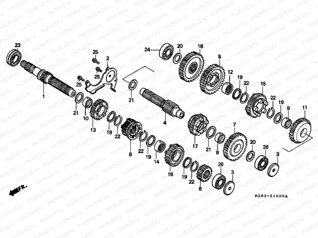 E-15 TRANSMISSION