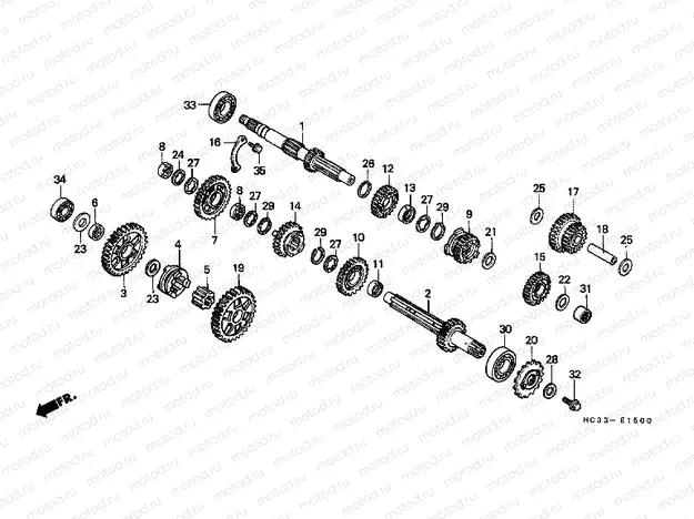 E-15 TRANSMISSION