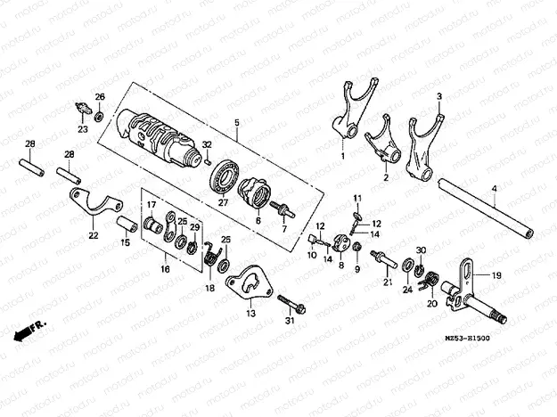 E-15 TRANSMISSION DRUM