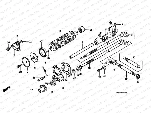 E-15 TRANSMISSION DRUM