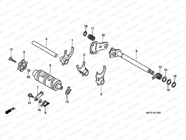E-15 TRANSMISSION DRUM