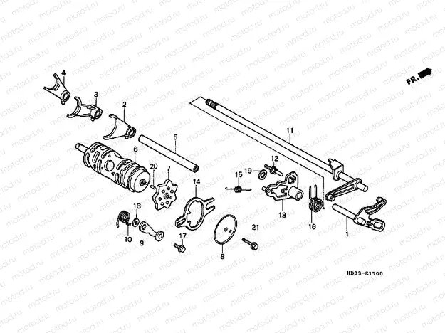 E-15 TRANSMISSION DRUM