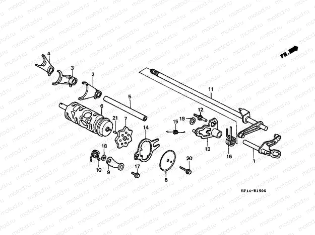 E-15 TRANSMISSION DRUM