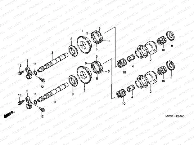 E-16 BALANCING AXLE