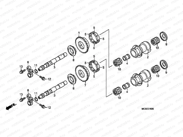 E-16 BALANCING AXLE