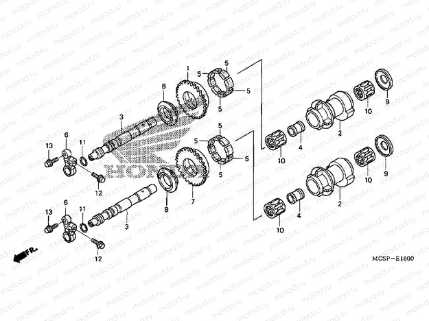 E-16 BALANCING AXLE