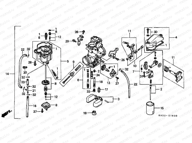 E-16 CARBURETOR