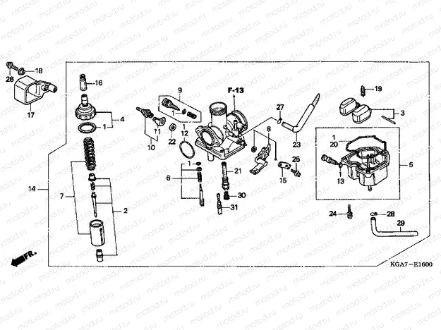 E-16 CARBURETOR