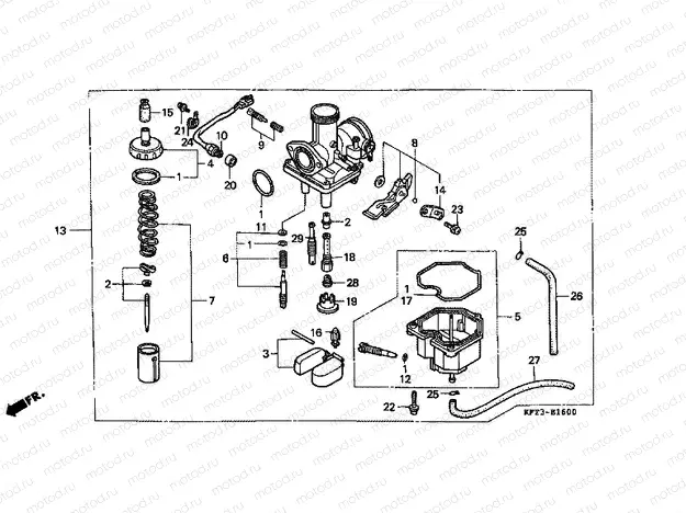 E-16 CARBURETOR