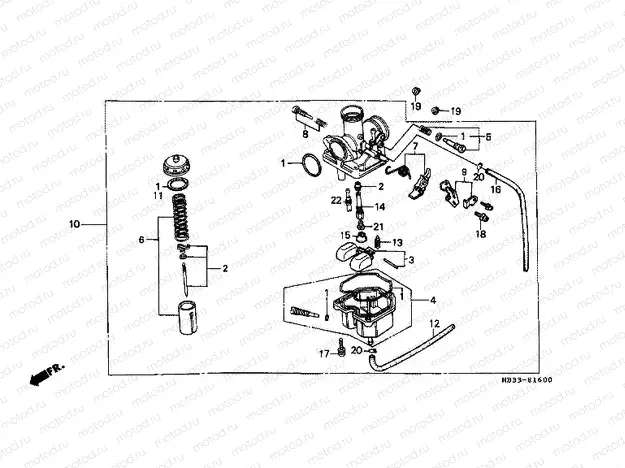 E-16 CARBURETOR