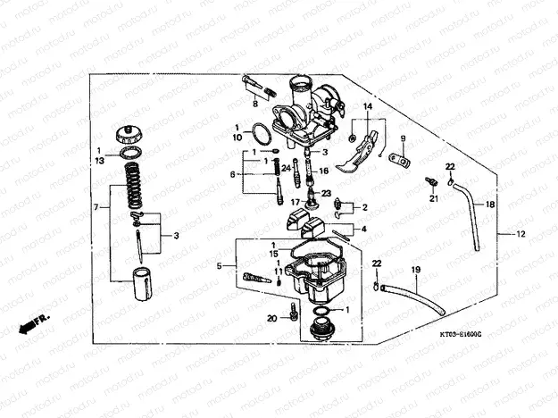 E-16 CARBURETOR