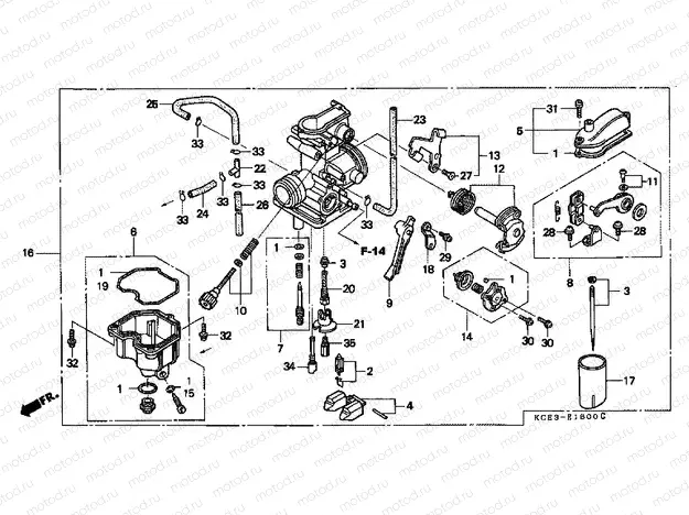 E-16 CARBURETOR