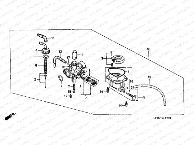 E-16 CARBURETOR