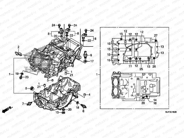 E-16 CRANKSHAFT