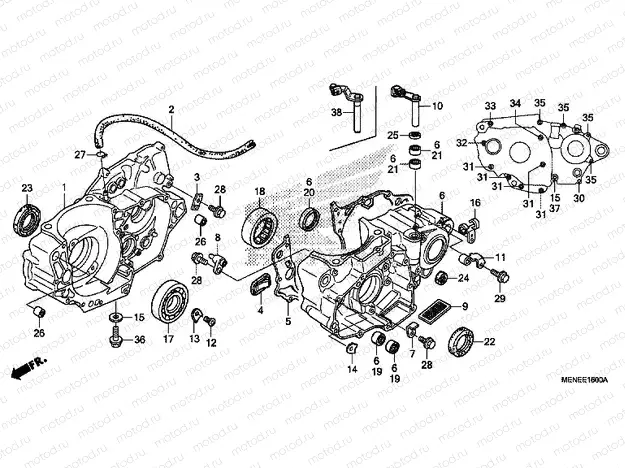 E-16 CRANKSHAFT