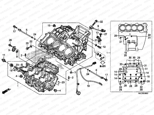 E-16 CRANKSHAFT
