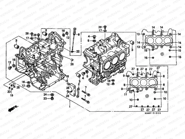 E-16 CYLINDER BLOCK