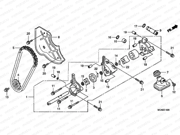 E-16 OIL PUMP