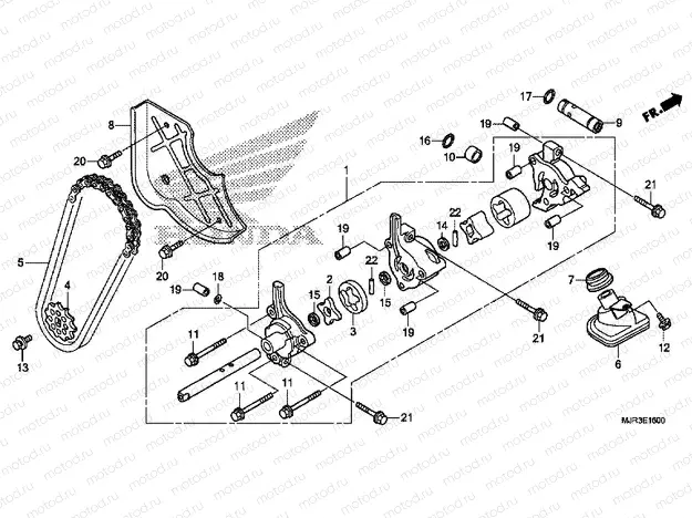 E-16 OIL PUMP