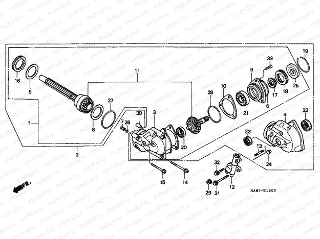 E-16 PAGE GEARBOX