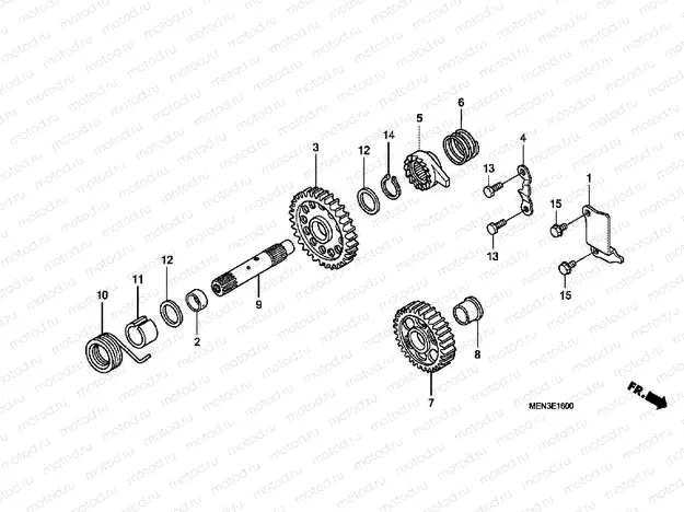 E-16 PROMOTION AXLE