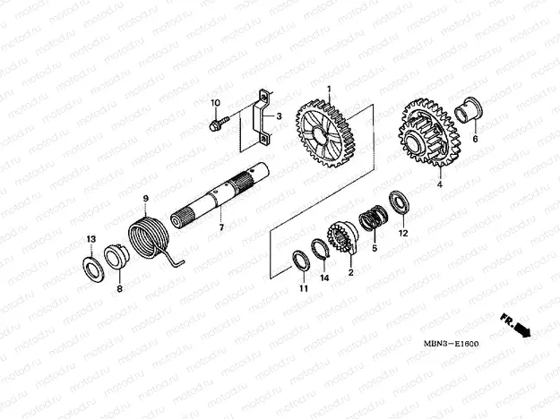 E-16 PROMOTION AXLE