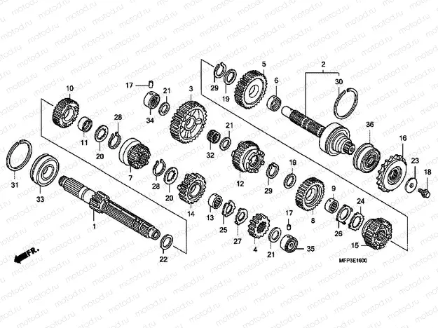 E-16 TRANSMISSION