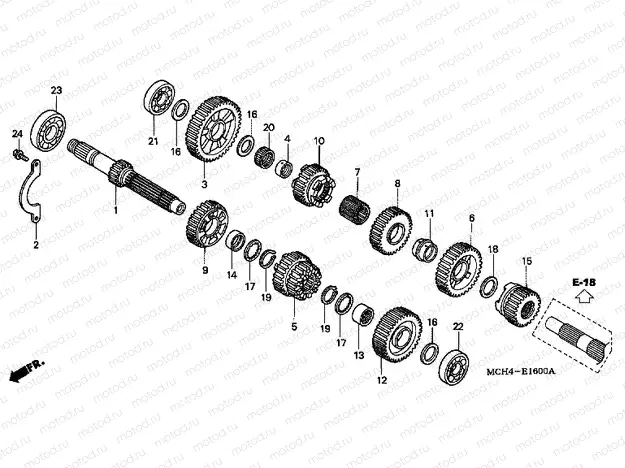 E-16 TRANSMISSION