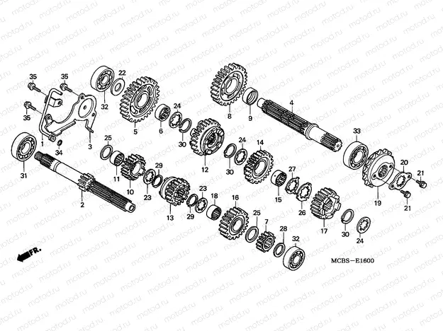 E-16 TRANSMISSION