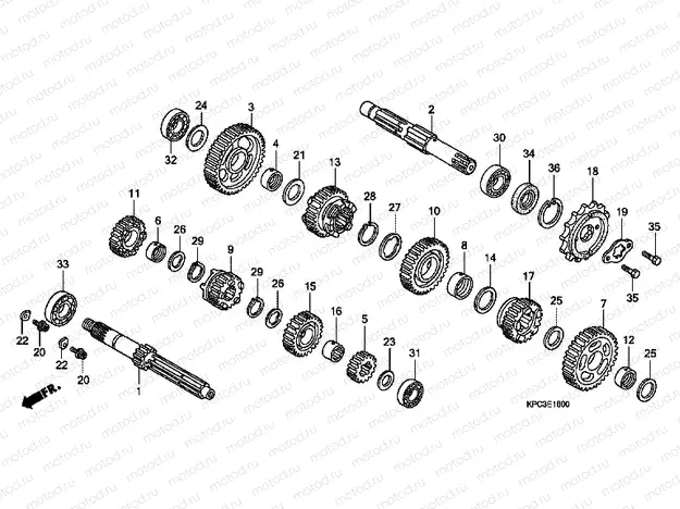 E-16 TRANSMISSION