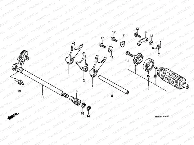 E-16 TRANSMISSION DRUM